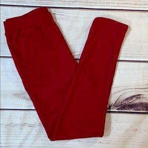 Cat and Jack red leggings